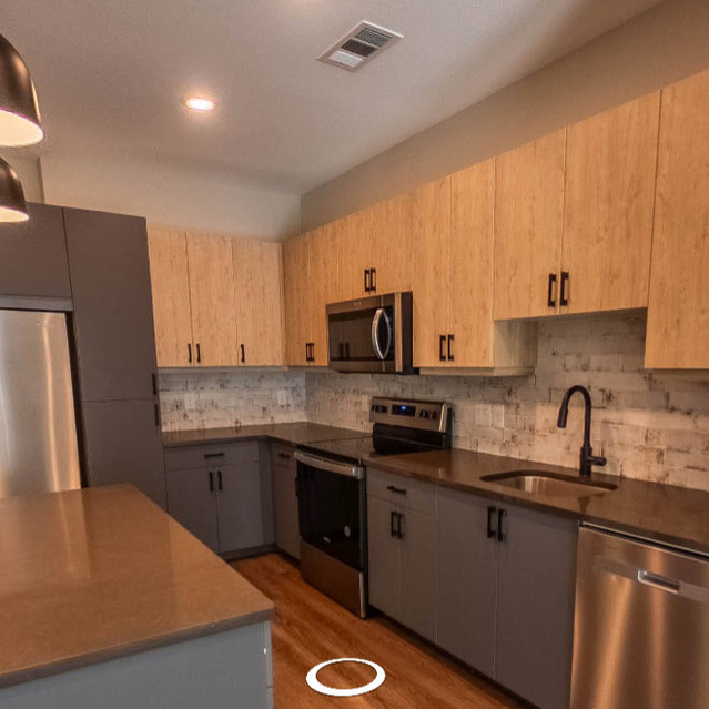 Virtual tour of A6 floor plan at Fifteen15 Apartments in Austin TX